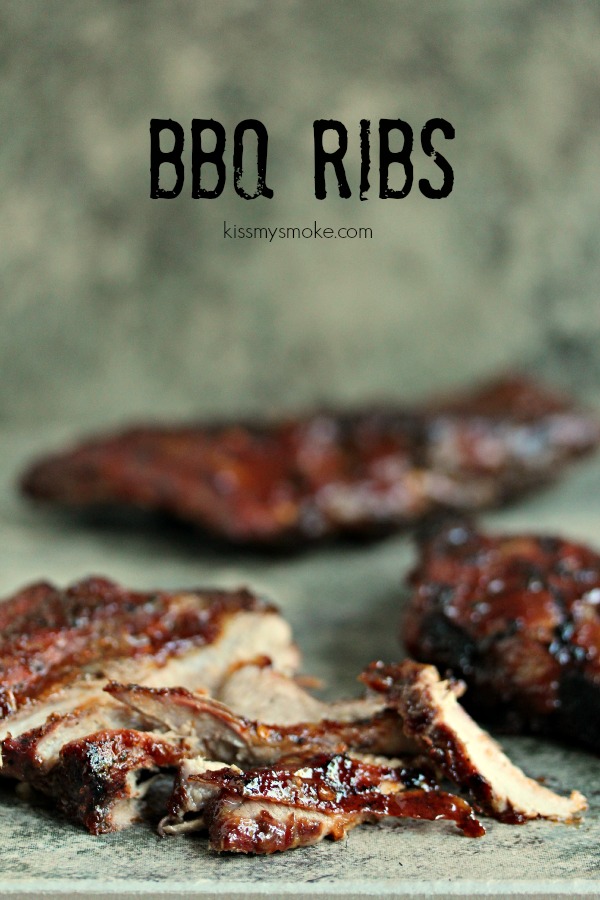 BBQ Ribs | kissmymoke.com | Easy to make grilled pork ribs! Seriously worth getting your hands dirty for!
