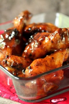 Spicy Grilled Chicken Drummettes | kissmysmoke.com | #grill #bbq #appetizer #drummettes #chicken #tailgate #footballfood