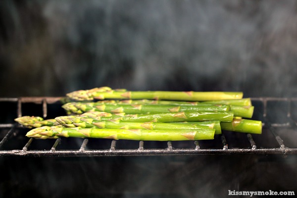 Grilled Asparagus in Brown Butter and Shallots cooked to perfection. 
