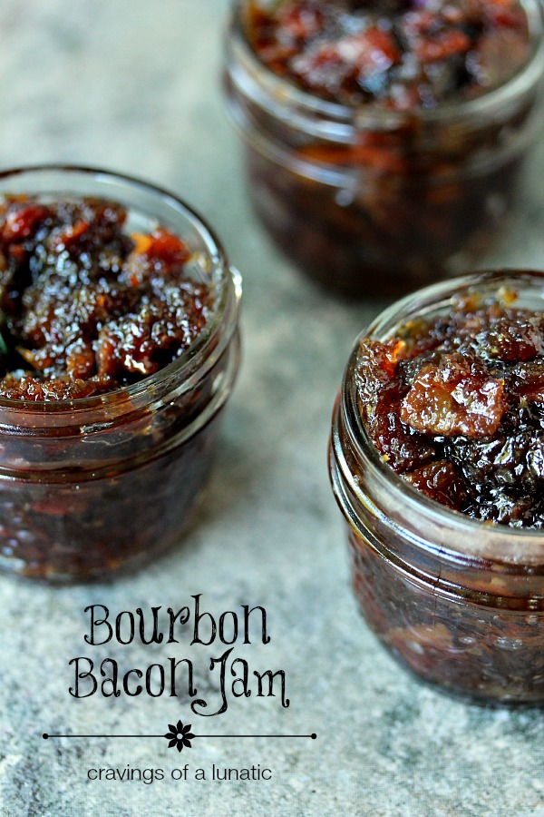 Bourbon Bacon Jam | This recipe is really easy to make and will have you slathering this Bourbon Bacon Jam on everything in sight.