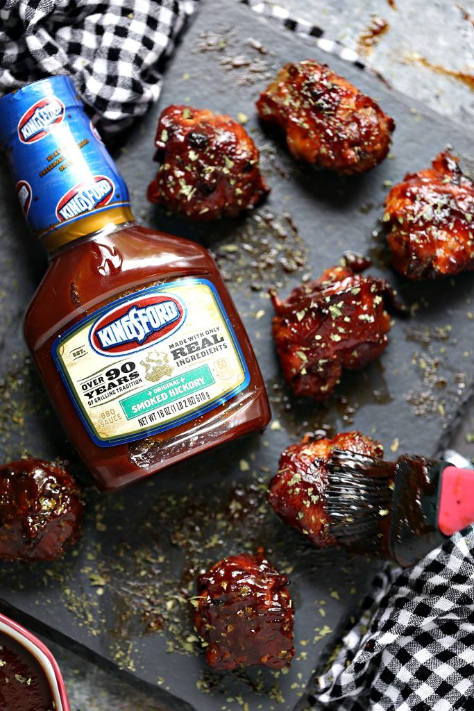 Cheesy BBQ Sausage Bites grilled to perfection and perfect as an appetizer or dinner. 